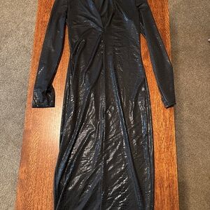Super sexy black long dress